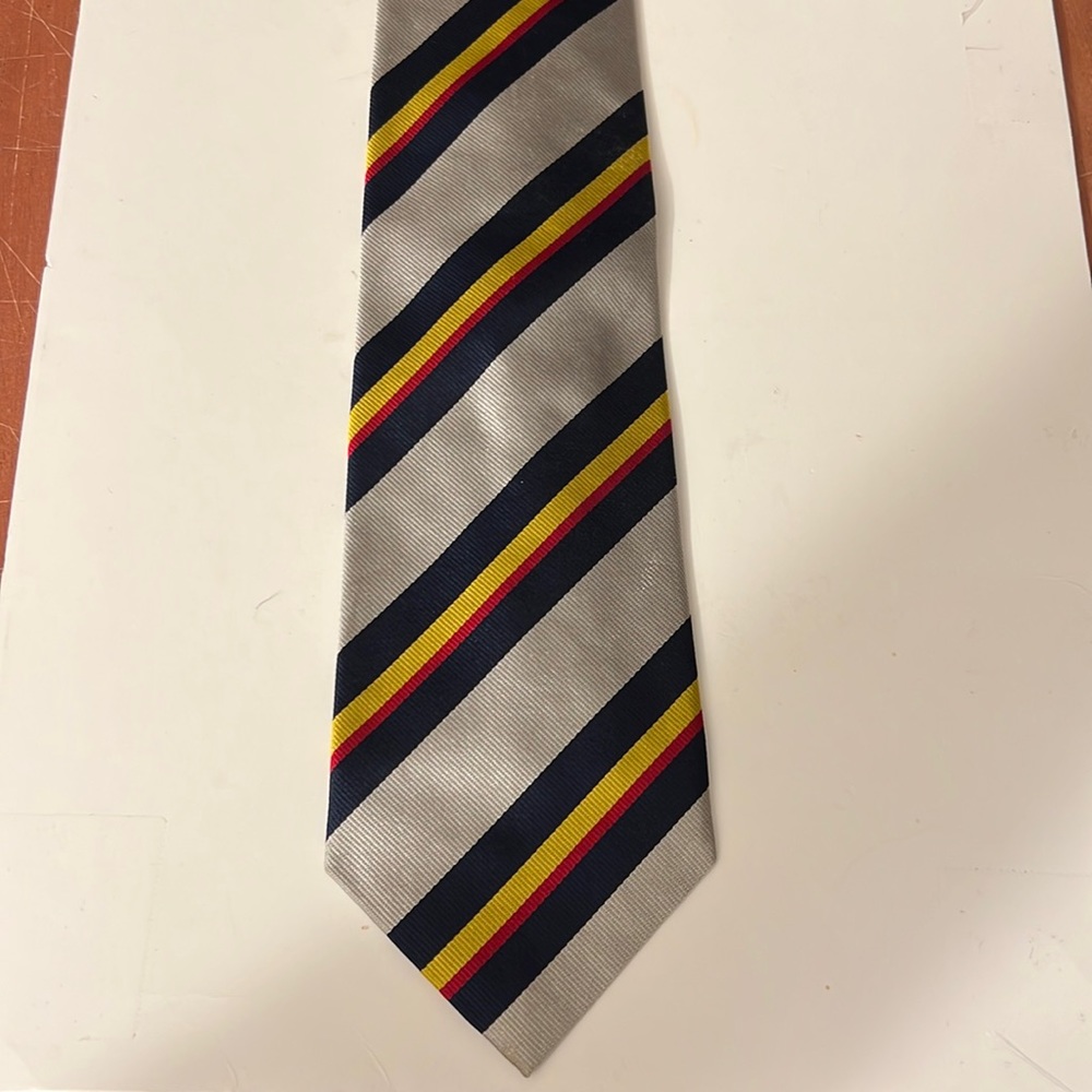 Men's Ben Silver All Silk Tie